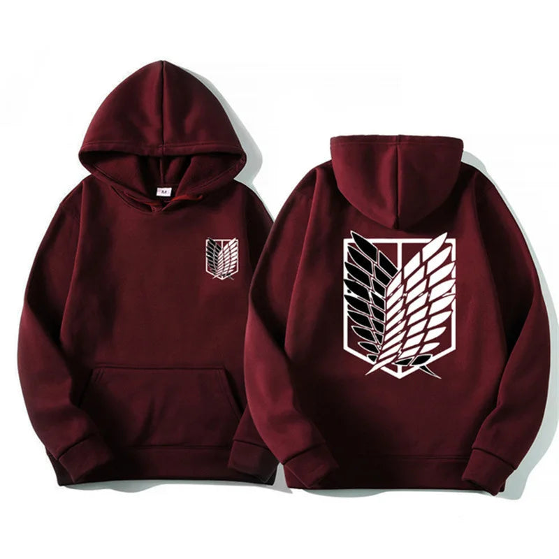 Attack on Titan Men's Hoodie Streetwear