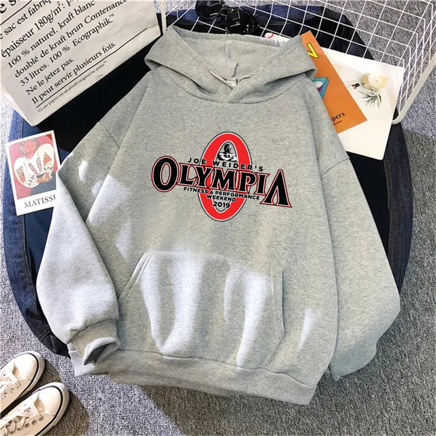 OLYMPIA Printed Gyms Harajuku Women Hoodie