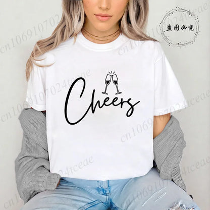 Stylish Women T-Shirts Casual Fashion Pink Top