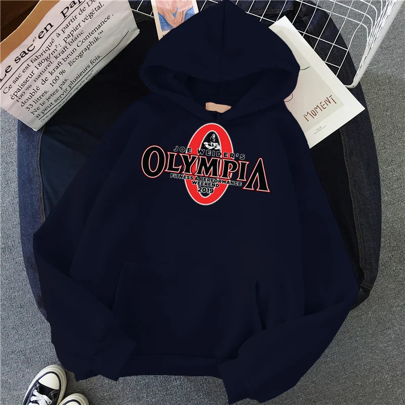 OLYMPIA Printed Gyms Harajuku Women Hoodie
