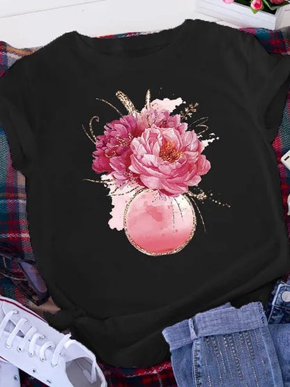 Brave Soul American Retro White T-shirt Women