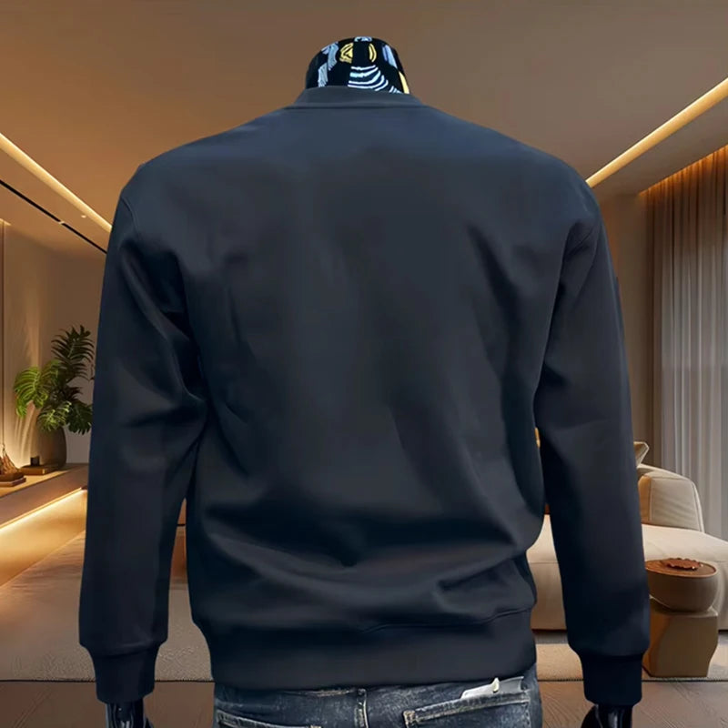 Paris Casual Fashion Men's O-Neck Hoodies