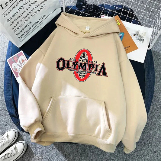 OLYMPIA Printed Gyms Harajuku Women Hoodie