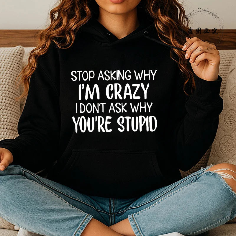 Women Casual Hoodies Printed And Aesthetic