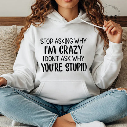 Women Casual Hoodies Printed And Aesthetic