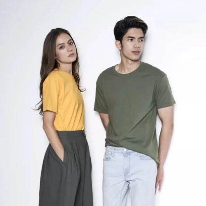 Europe Size 100% Cotton Men's T-Shirt O-Neck