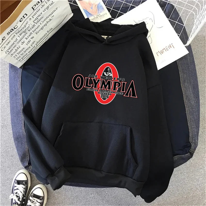 OLYMPIA Printed Gyms Harajuku Women Hoodie