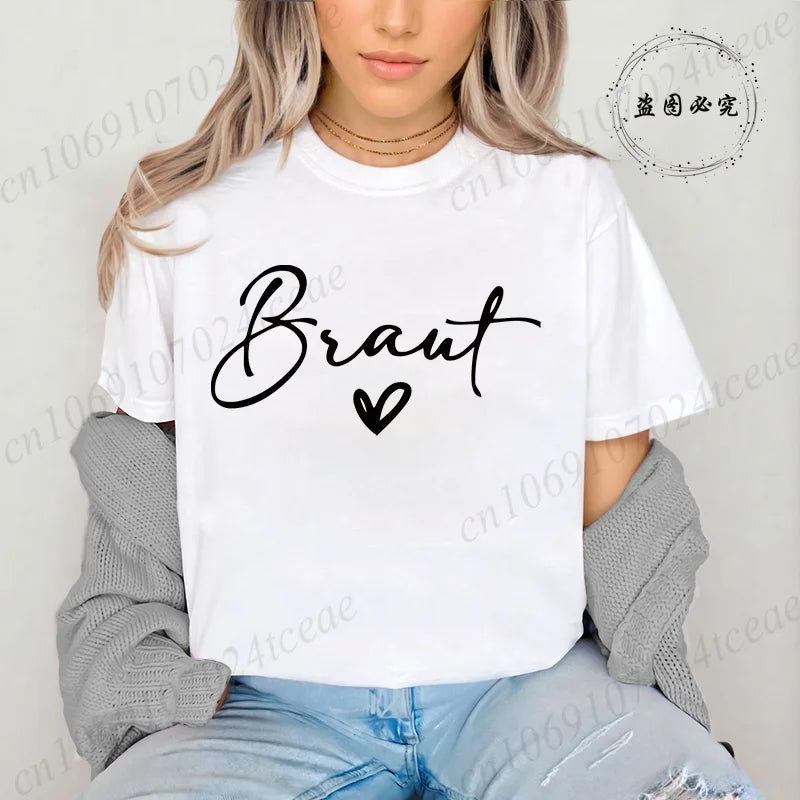 Women T-Shirts Casual Fashion BLACK Top JGA