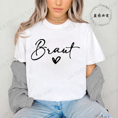 Stylish Women T-Shirts Casual Fashion Pink Top