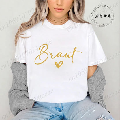 Stylish Women T-Shirts Casual Fashion Pink Top