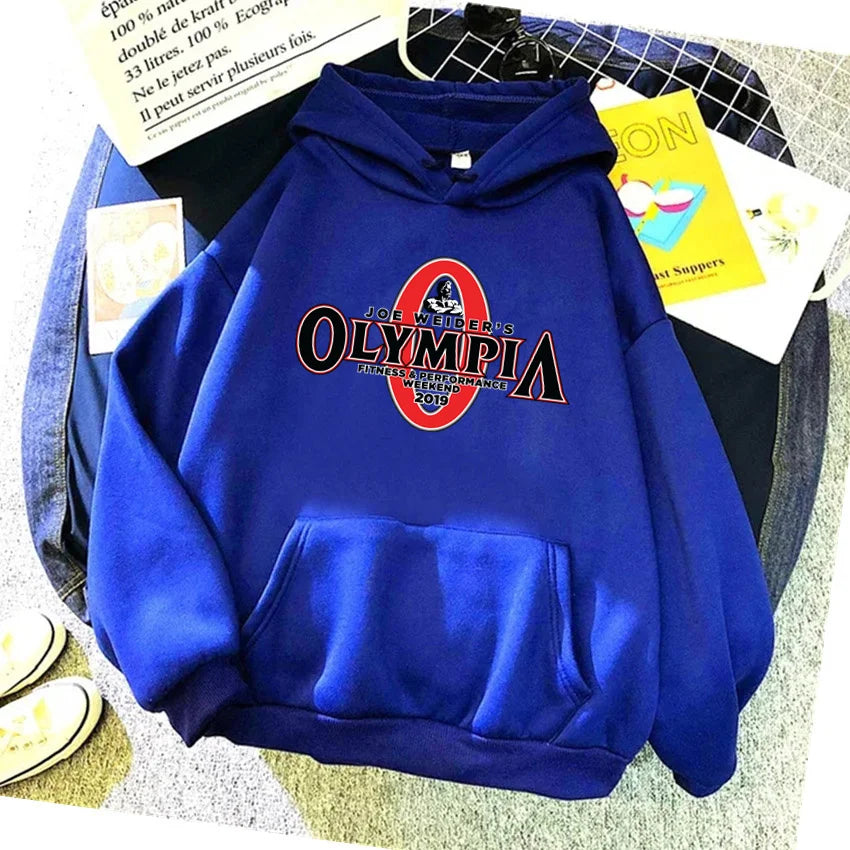 OLYMPIA Printed Gyms Harajuku Women Hoodie