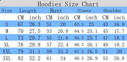 Loose men's floral letter print hooded sweatshirt