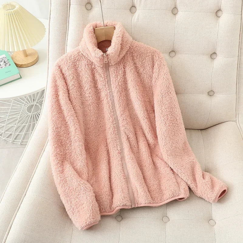 Thickened Fleece Jacket for Women Warm Fleece