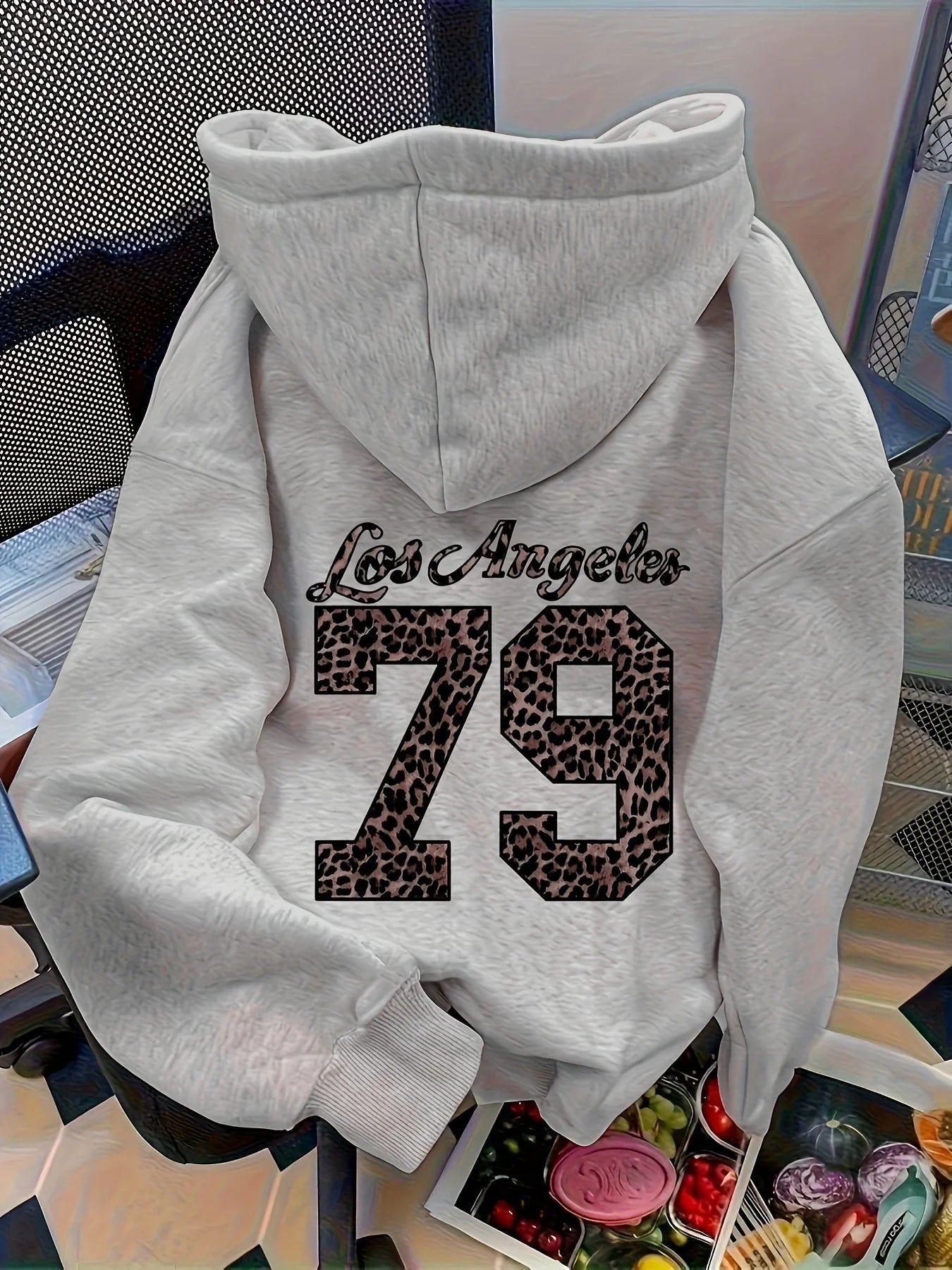 Women's Hoodie with Australian Surf Graphic