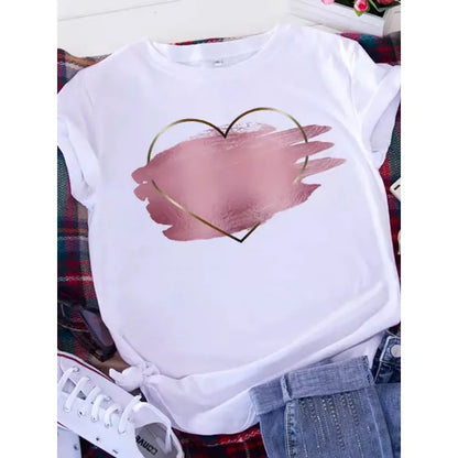 Brave Soul American Retro White T-shirt Women