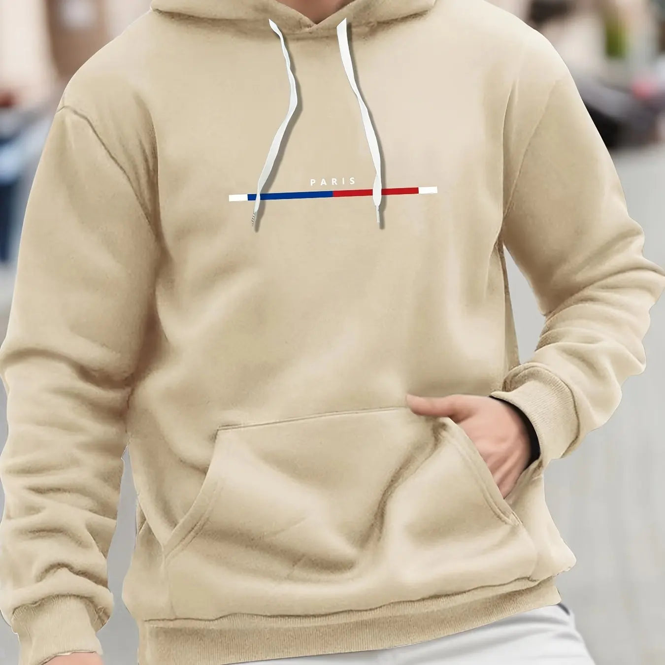 Parisian Hoodies Men Casual, Sporty and Simple