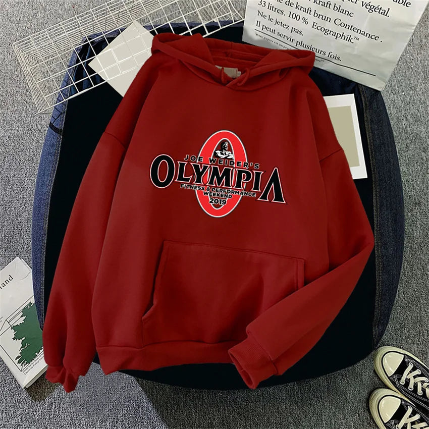 OLYMPIA Printed Gyms Harajuku Women Hoodie