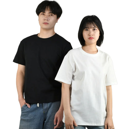 Men O Neck T-shirt High Quality Cotton Solid Color