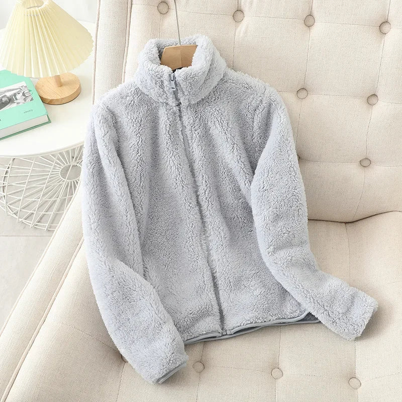 Thickened Fleece Jacket for Women Warm Fleece