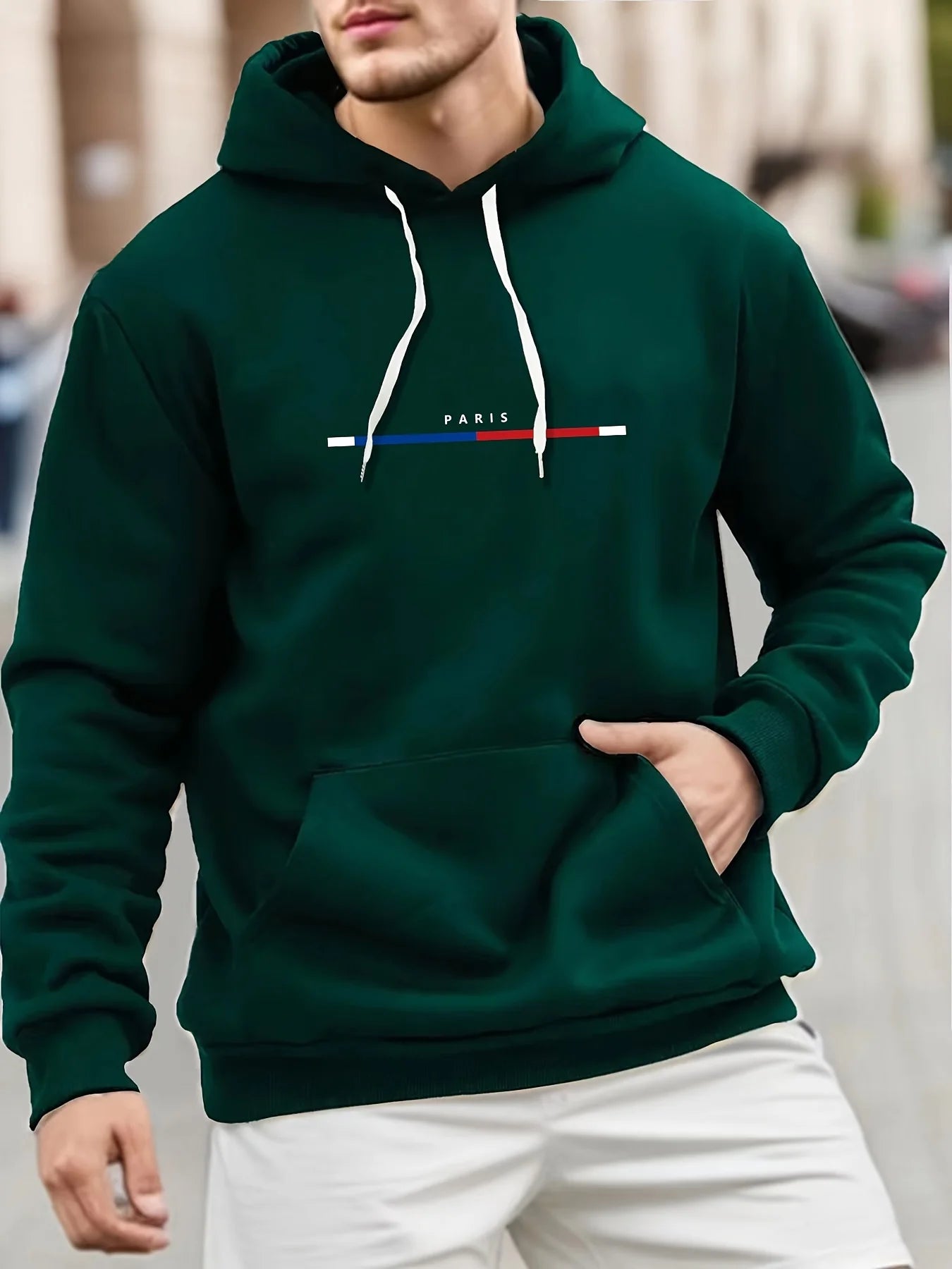 Parisian Hoodies Men Casual, Sporty and Simple