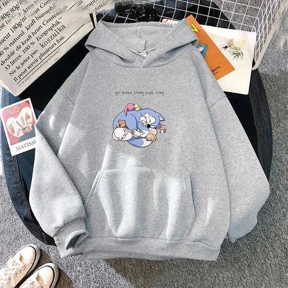 Kpop Stray Kids Graphic Print Women Hoodie